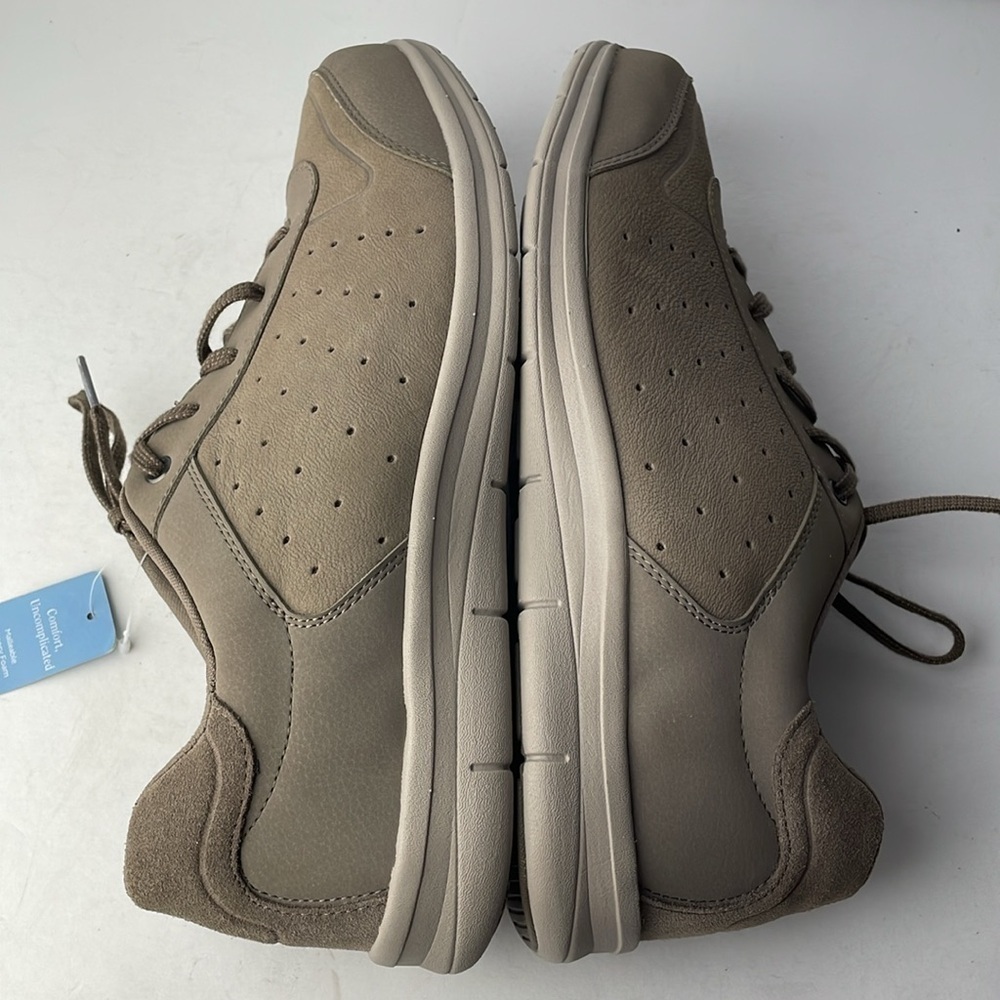NEW Easy Spirit e360 Skippers Taupe Sneakers 10 - Picture 6 of 9